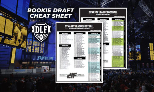 Updated 2023 Dynasty Fantasy Football Rookie Draft Cheat Sheets
